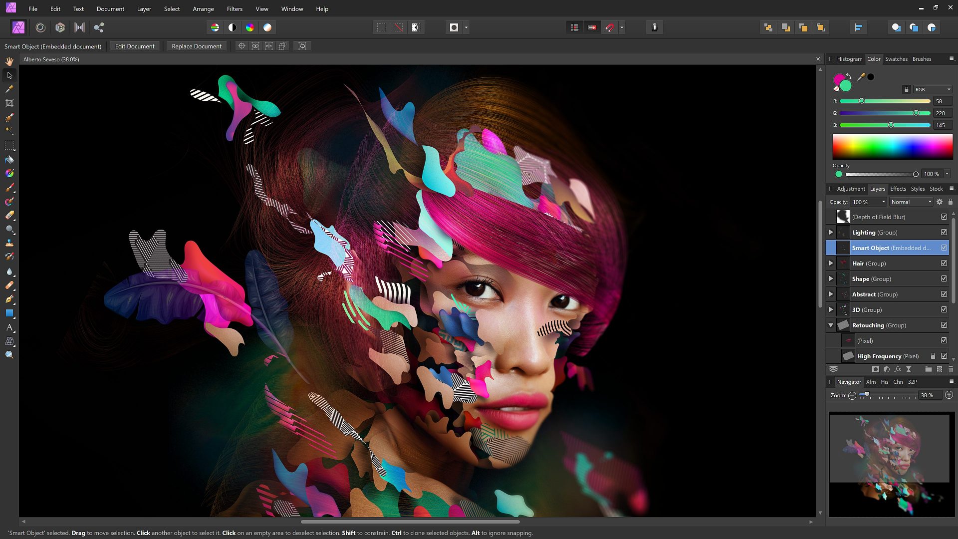 affinity photo layers