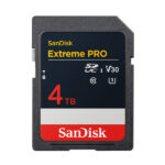 4TB SanDisk Extreme PRO SDUC UHS-I | Image © Western Digital