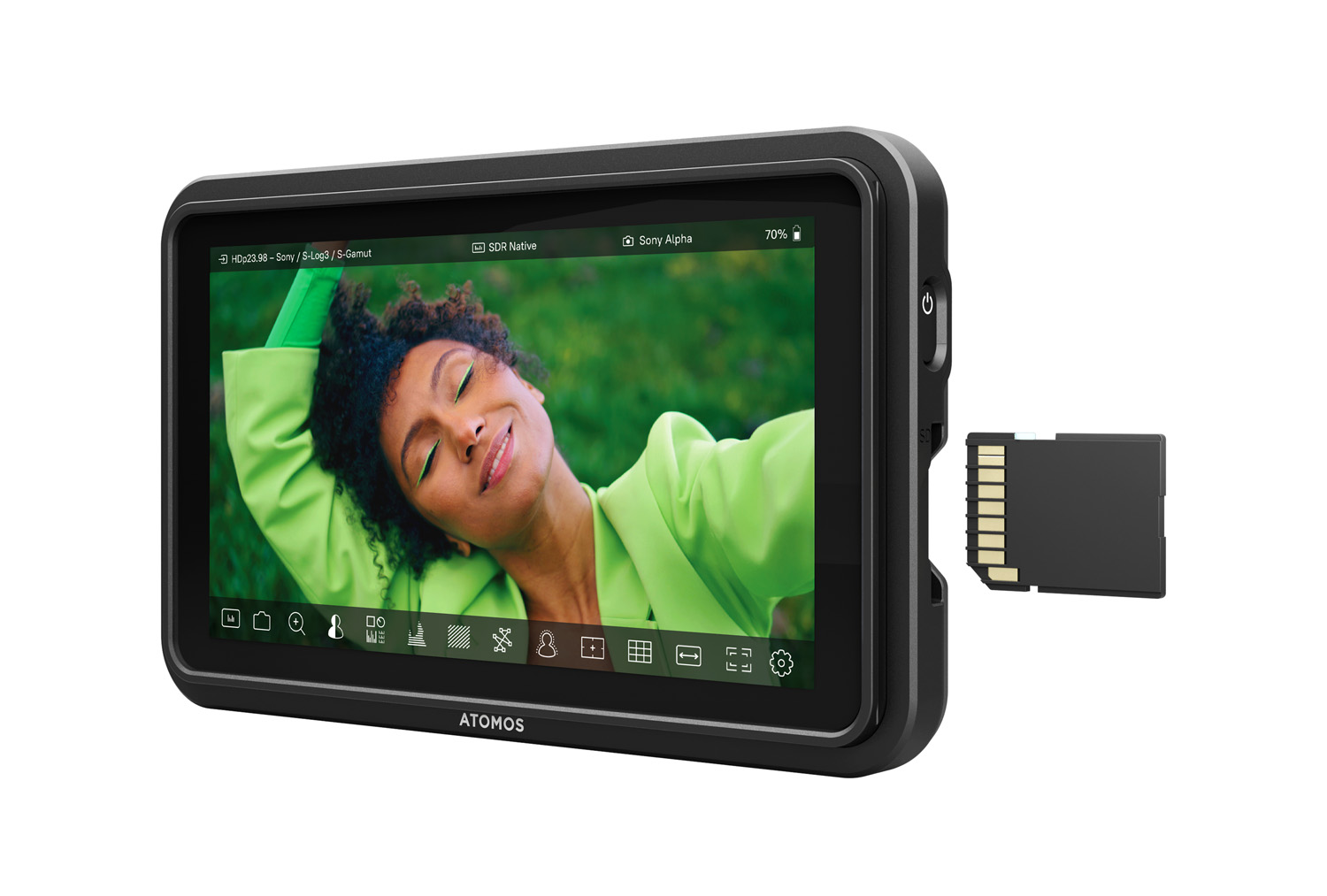 Atomos Shinobi II product image on white background