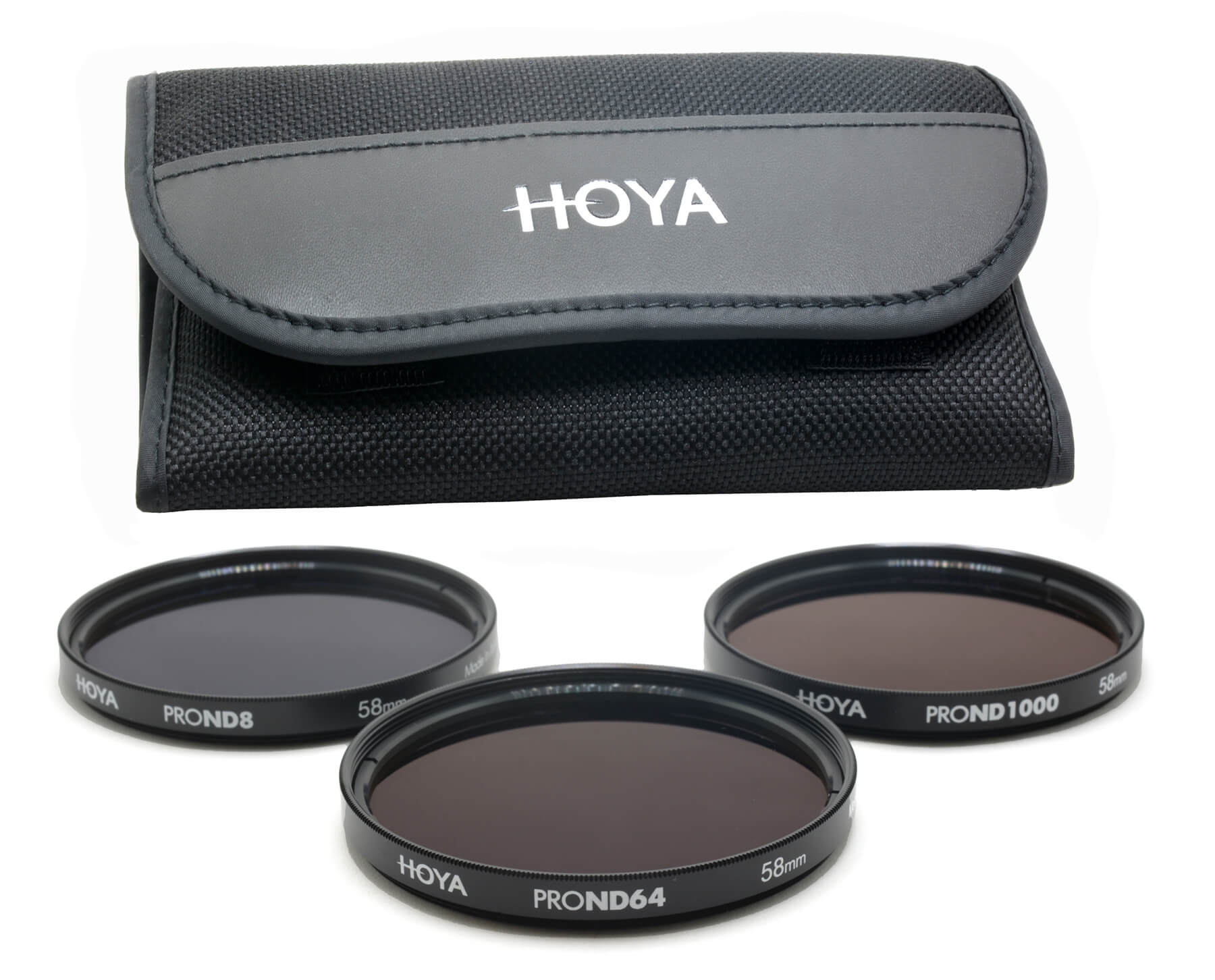 Hoya ProND filters and pouch