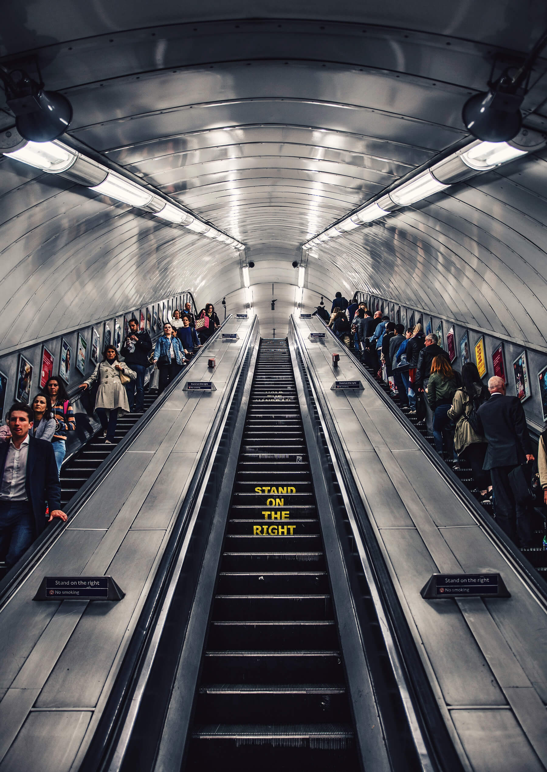 London underground street photography